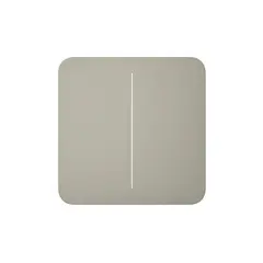 AJAX SYSTEMS Ajax SoloButton (2-gang) két kapcsolós gomb, olíva